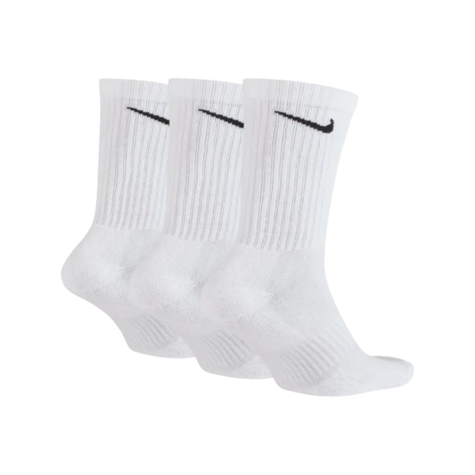 Nike Everyday Cushioned Sport Sokken 3 Pack - Wit