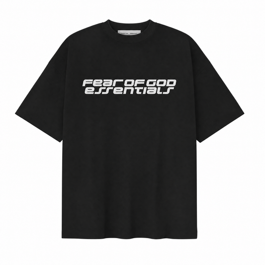 Fear of God Essentials 90's Tee Vintage Black