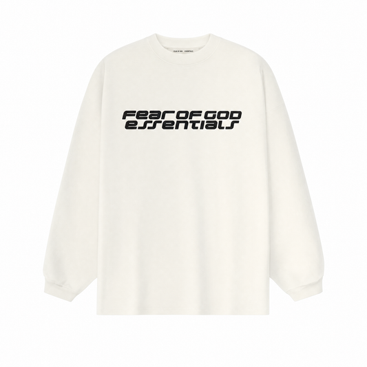 Fear of God Essentials 90's Long-Sleeve Ivory