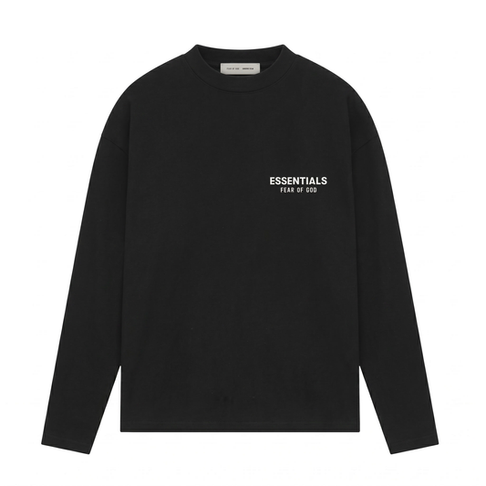 Fear of God Essentials Long-Sleeve Jet Black
