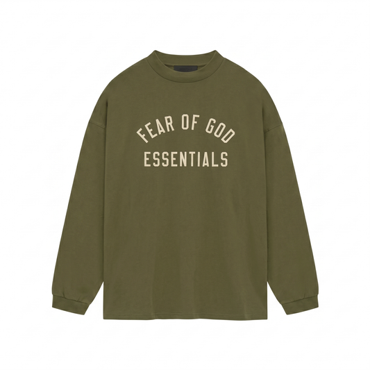 Fear of God Essentials Long-Sleeve Military