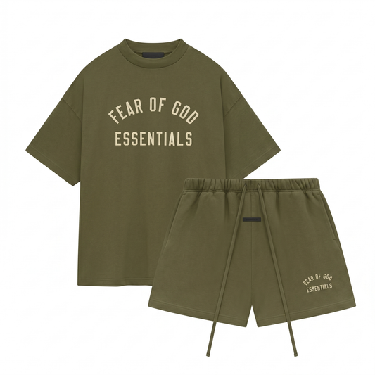Fear of God Essentials Military Zomer Set